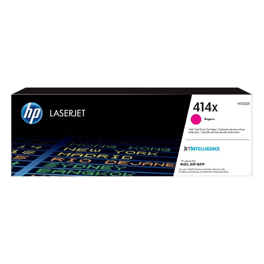 TONER HP 414X HIGH YIELD MAGENTA ORIGINAL LASERJET