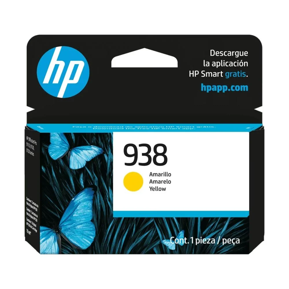 TINTA HP 938 YELLOW ORIGINAL INK CARTRIDGE