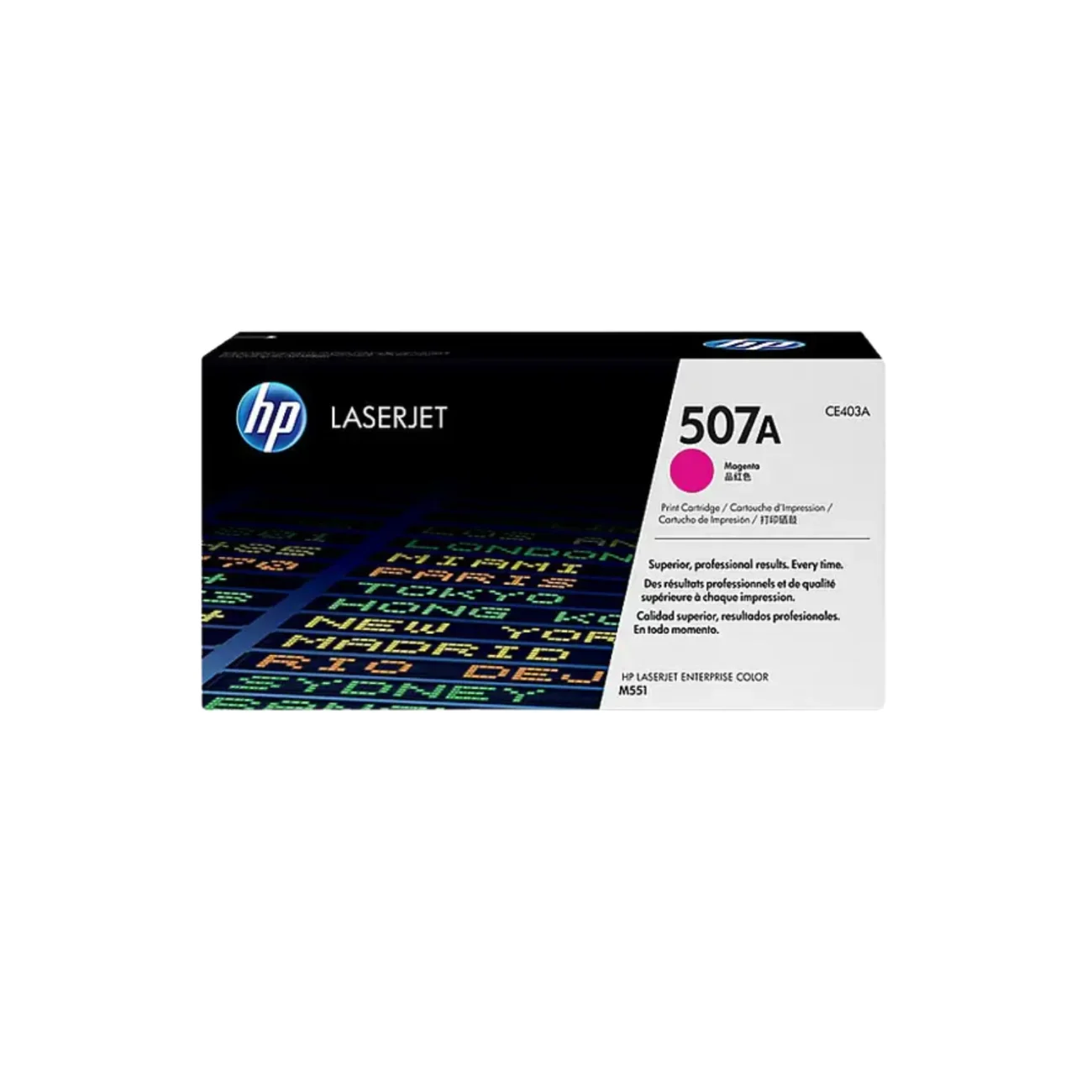 TONER HP CE403A TONER CARTRIDGE — imagen 1
